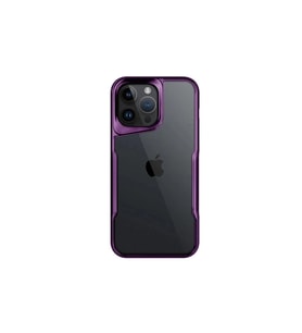 Apple İphone 16 Pro Max Kılıf Boyi Silikon Kapak - Derin Mor