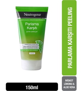Neutrogena Parlama Karşıtı Günlük Peeling Jeli 150 Ml