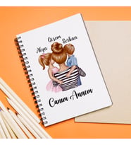 Canım Annem Tasarımlı Defter Kişiye Özel