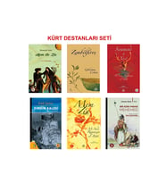 Kürt Destanları - Dımdım Kalesi - Mem Ile Zin - Mem U Zin - Siyamed U Xece - Türkçe (6 KİTAP) (Renksiz)