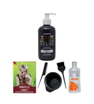 Saç Boyası Lilamor 250ml , Saç Açıcı, Boya Temizleyici Ve Fluweel Boya Seti