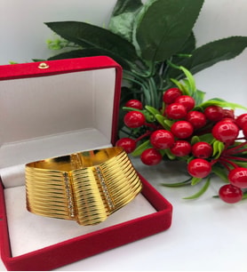 22 AYAR ALTIN KAPLAMA KADIN GOLD KLASIK TRABZON 11 SIRA KELEPÇE
