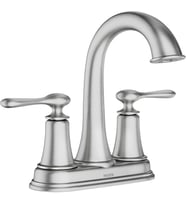 Moen 84092Srn Ellicott 4 "Lavabo Bataryası, Spot Dirençli Fırçalanmış Nikel (Çok Renkli)