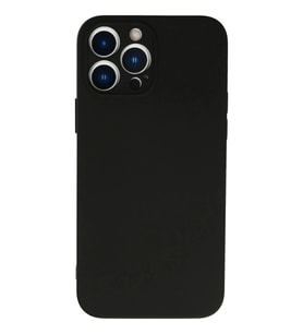 Durukar® iPhone 13 Pro Kılıf Nano içi Kadife Silikon - Siyah