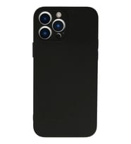 Durukar® iPhone 13 Pro Kılıf Nano içi Kadife Silikon - Siyah