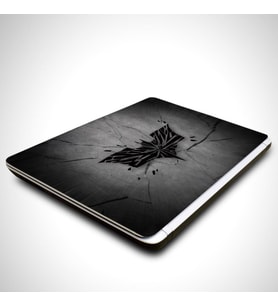 Batman Siyah Logo Laptop Sticker 10 İnch (25X19CM)