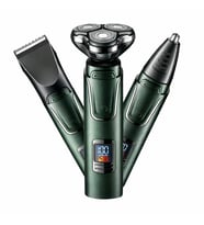 Sportsman SM-555 Professional 3’ü 1 Arada Islak/Kuru Şarjlı Erkek Bakım Seti