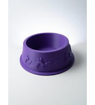 MYCRAFT3D Kemik Desenli Mama Kabı – 3D Baskı Kedi Köpek Mama ve Su Kabı 12cm