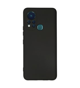 İnfinix Hot 11s Kılıf Nano İçi Kadife Silikon - Siyah