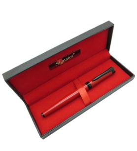 Signator® T460 Mat Kırmızı Roller Kalem  İsme Özel Kalem  Hediyelik Kalem (Karışık)