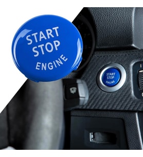 Bmw E60 E90 E84 E70 E71 E72 Start Stop Düğme Kapağı Mavi