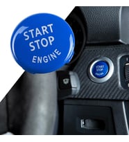 Bmw E60 E90 E84 E70 E71 E72 Start Stop Düğme Kapağı Mavi