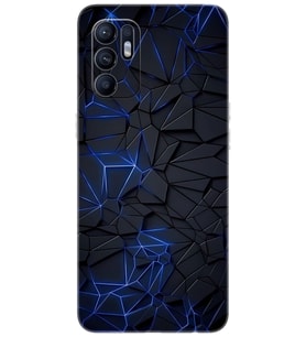 Oppo Reno 6 (KLH2235) Uyumlu Kılıf Desen Baskılı Silikon Karmaşık Design STK:1874