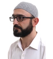 Baba Günü Hediyesi - Gri Kışlık Çapraz Desenli Dokuma Takke