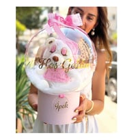 Yeni Doğan Bebek İçin Bubble Balon Hediye Kutusu