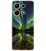 Infınix Note 30 Kılıf Resimli Desenli Baskılı Silikon Kuzey Işıkları 1327