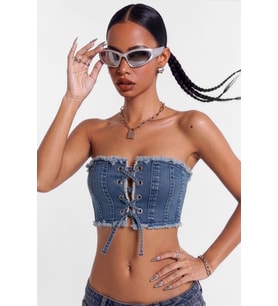 Mavi Crop Jean Büstiyer