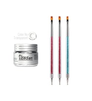 Fontenay Ellisan Protez Tırnak Jeli Builder Gel 56 Gram + Tırnak SüslemeDesen Fırçası Seti No:2194
