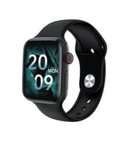 Orjinal HW22 Siyah Tam Dokunmatik Ekran Smart Watch Akıllı Saat 2021