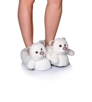 Twigy AA0648 TW BEAR Kadın Hayvanlı Panduf Beyaz 36-41