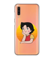 Samsung Galaxy A50 - A30S Uyumlu Heidi Tasarımlı Şeffaf Telefon Kılıfı