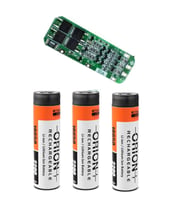 3 Adet Orion Li-ion Pil ve 3S 20A BMS.