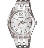 CASIO MTP-1335D-7AVDF KLASİK TAKVİMLİ METAL ERKEK KOL SAATİ (Gümüş)