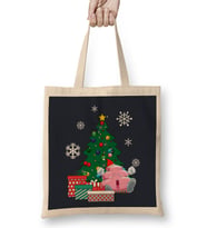 Poop Around The Christmas Tree Dr Slump Bez Çanta Uzun Saplı