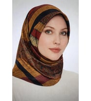 Kristal Eşarp - 06101 (Çok Renkli)