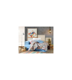 Kingsize Poplin Nevresim Mikado Hardal