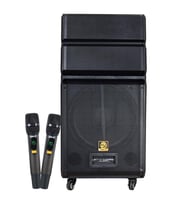 Ayt Shile SL-1612B El Mikrofonlu Kumandalı Taşınabilir Hoparlör Usb Sd Kart Bluetooth Dış Mekan Hoparlör