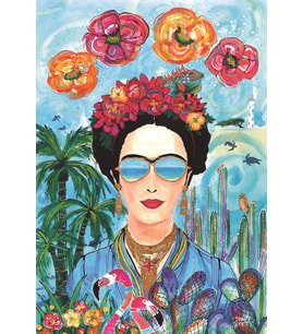 Anatolian 500 Parça Frida Puzzle