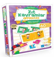 Blue Fus Zıt Kavramlar Opposites - Eğitici Oyunlar 60 Parça