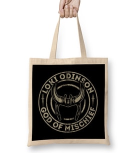 God of Mischief Bez Çanta Uzun Saplı