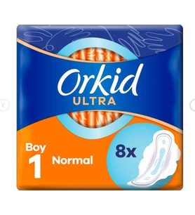 Orkid Ultra Extra Normal Tekli Paket No: 1 8'li 8001841114767