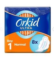 Orkid Ultra Extra Normal Tekli Paket No: 1 8'li 8001841114767