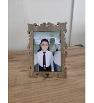 Ahşap Fotoğraf Çerçevesi 10x15 cm Dekoratif, Masa Üstü Çerçeve