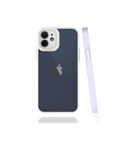 Apple iPhone 12 Uyumlu Kılıf Zore Mima Kapak (Lila)