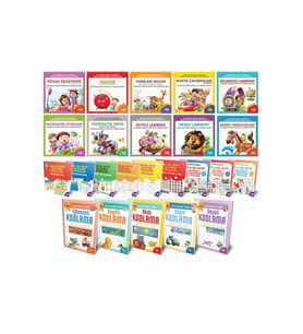 Süper Aktivite 10 Kitap Sağ-Sol Beyin 9 Kitap ve Kodlamaya Giriş 5 Kitap