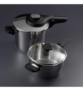 Jumbo Prime Master 4+6 Litre Düdüklü Tencere Seti (Çok Renkli)