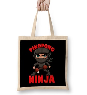 Awesome Ping Pong Ninja Table Tennis Pingpong Bez Çanta Uzun Saplı