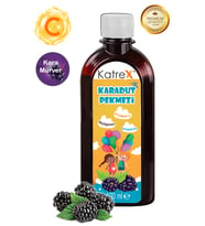 KatreX C Vitaminli Karmaürver Destekli Karadut Pekmezi Karışımı - 100 Ml