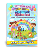 OKUL ÖNCESİ ÇOK KOLAY MATEMATİK EĞİTİM SETİ