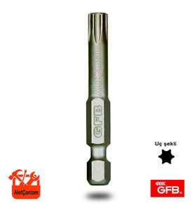Bits Tork Uç Vidalama Torx Matkap Ucu  T25 X 50 Mm