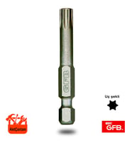 Bits Tork Uç Vidalama Torx Matkap Ucu  T25 X 50 Mm