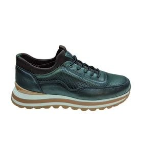 Voyager M084 Erkek Haki Nata (40-44) Deri Günlük Spor Ayakkabı