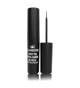 Gabrini Matte Suya Dayanıklı Eyeliner Siyah
