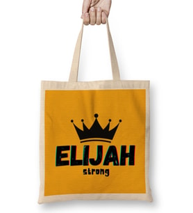 King DaBaby Hip Hop Rap Logo Bez Çanta Uzun Saplı