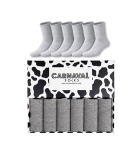 Carnaval Terry Melanj 6’lı Unisex Soket Çorap Seti