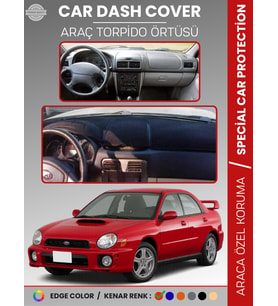 SUBARU IMPREZZA (1998-2000) Torpido Örtüsü Ön Göğüs Halı Torpido Koruma Tam Uyum Kaymaz UV Koruma